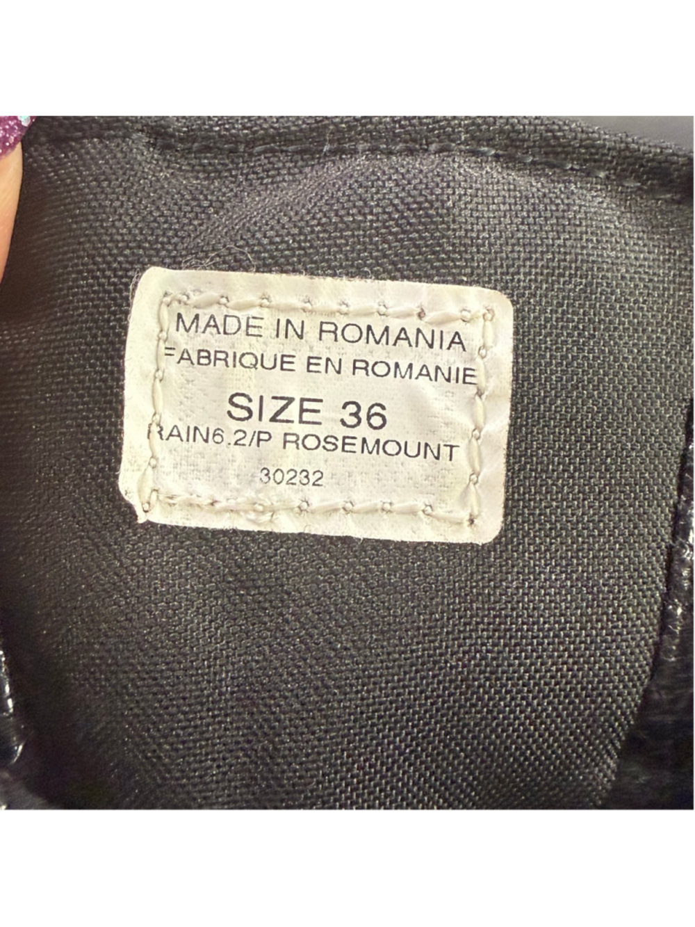 Pajar Rain Boots Women 5.5 Rosemount Waterproof Back Zip Techwear Gorpcore Black - Picture 13 of 13